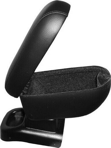 Cik Car Leather Armrest for Peugeot 208 2012+ Black