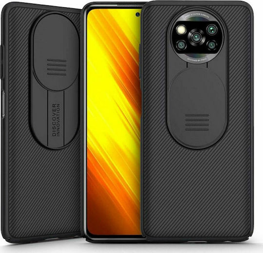 Nillkin CamShield Back Cover Πλαστικό 1.5mm Μαύρο (Poco X3 NFC / X3 Pro)