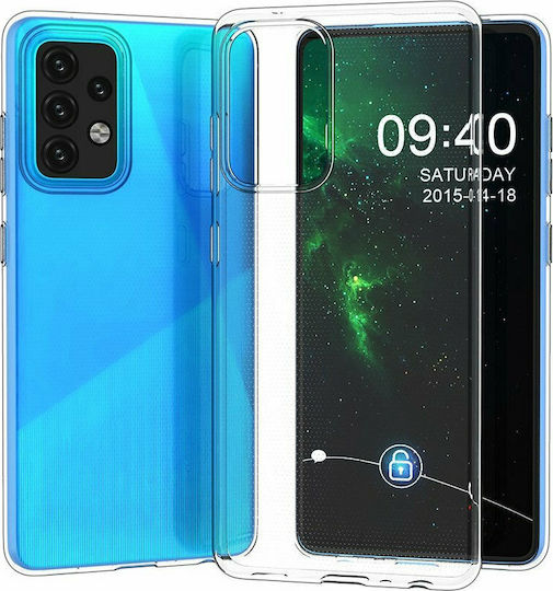 Hurtel Ultra Slim 0,5mm Back Cover Σιλικόνης 0.5mm Διάφανο (Galaxy A52 / A52s)