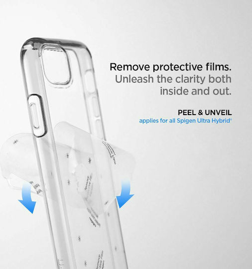 Spigen Ultra Hybrid Back Cover Πλαστικό 2mm Διάφανο (iPhone 13 Pro Max)