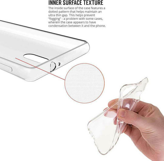 Hurtel Umschlag Rückseite Silikon 0.5mm Transparent (Redmi Note 8 Pro)