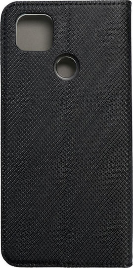 Forcell Smart Magnet Book Δερματίνης Μαύρο (Redmi 9C)