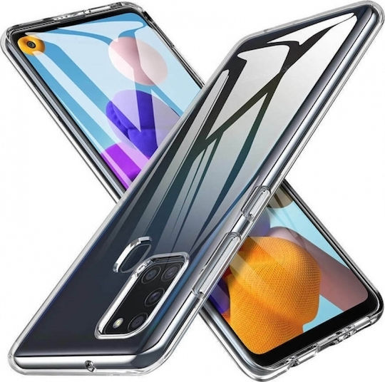 Ultra Thin Back Cover Silicone 1mm Transparent (Galaxy A21s)