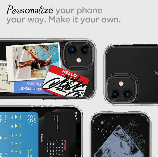 Spigen Ultra Hybrid Back Cover Πλαστικό 2mm Matte Black (iPhone 13)