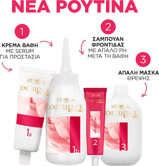 L'Oreal Paris Excellence Intense Боя за коса 7.43 Тъмно бронзово златно русо 48мл