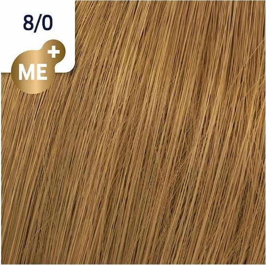 Wella Koleston Perfect Me+ Pure Naturals Βαφή Μαλλιών 8/0 Ξανθό ανοιχτό 60ml
