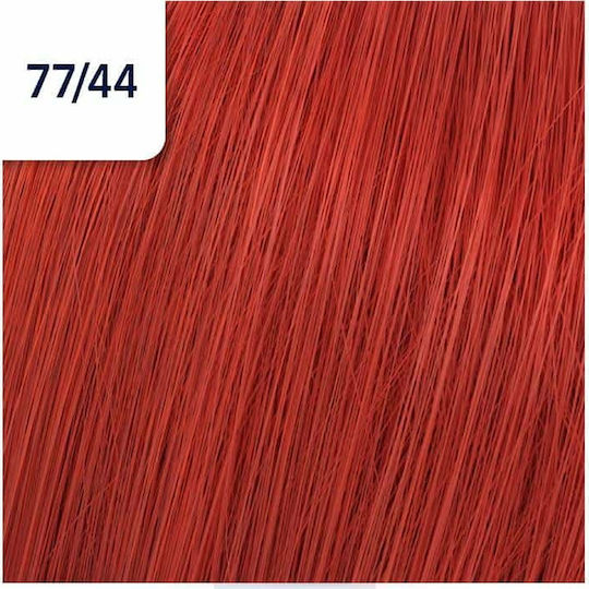 Wella Koleston Perfect Me+ Vibrant Reds Βαφή Μαλλιών 77/44 'Εντονο Ξανθό Κόκκινο 'Εντονο 60ml
