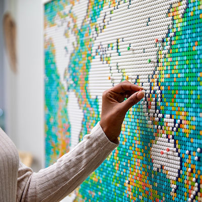 LEGO Art World Map for 18+ Years 11695pcs