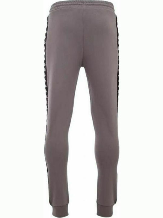 Kappa Men's Sweatpants with Rubber Brown