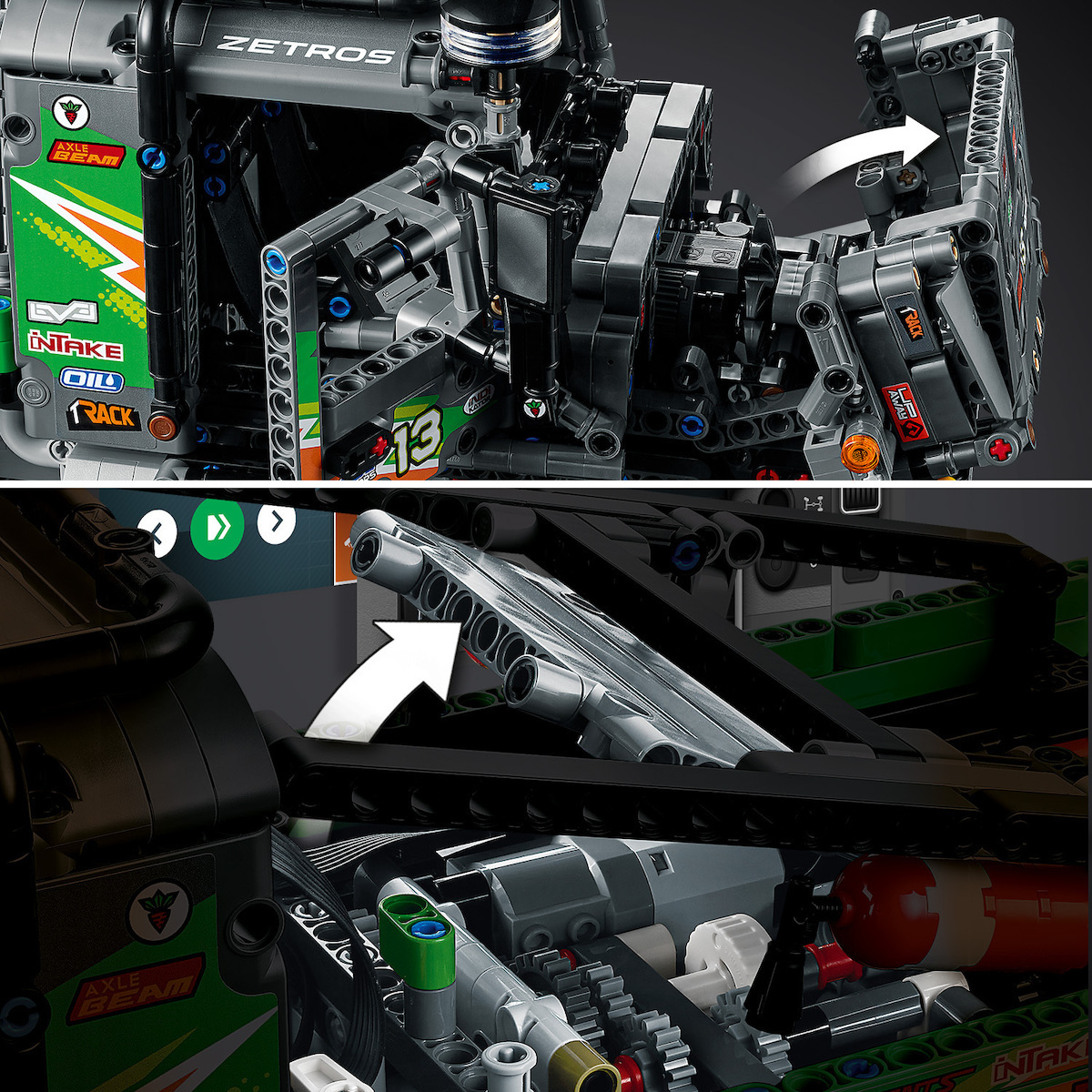 LEGO Technic 4x4 Mercedes-Benz Zetros Trial Truck Pentru 12+ Ani