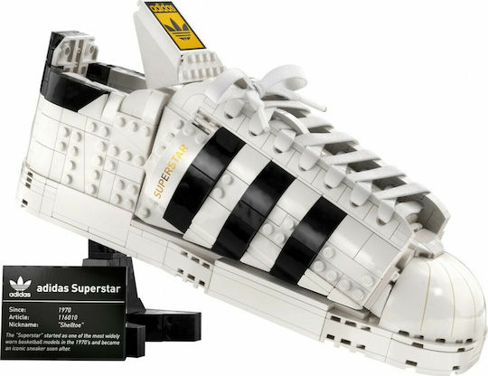 LEGO Icons Adidas Originals Superstar За Възраст 18+ Бройки 731