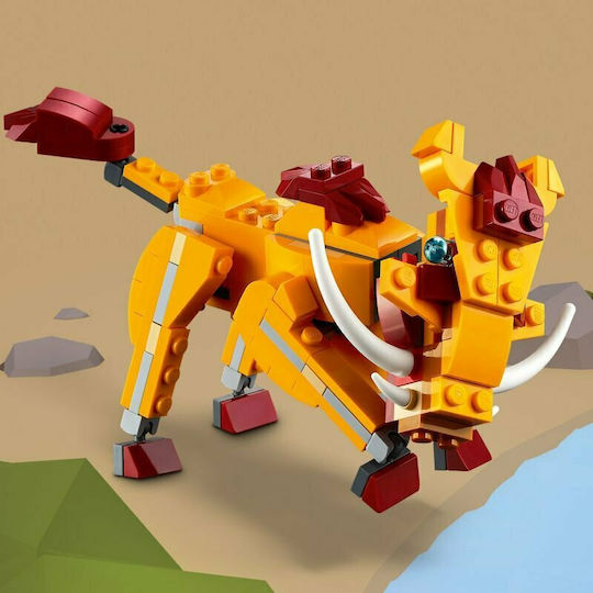 LEGO Schöpfer Wild Lion für 7+ Jahre
