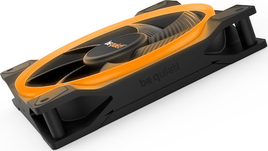 Be Quiet Light Wings Вентилатор за кутия 140mm (1500rpm / 56cfm) с ARGB осветление и свързване 4-изводна PWM