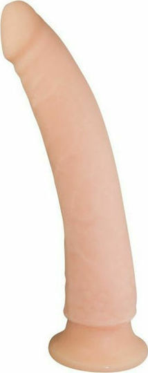 Nature Skin Soft Dong Плът Реалистично дилдо Със смукателна чашка Телесен 24см