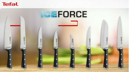 Tefal Ice Force Cuțit de curățat din Oțel Inoxidabil 9cm