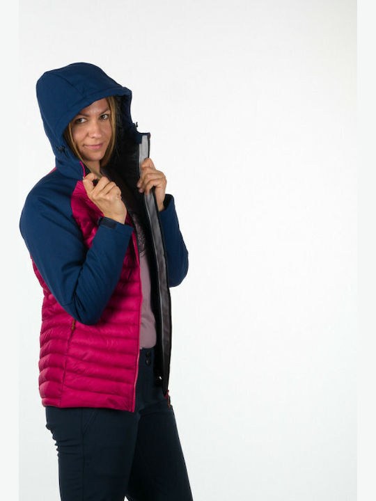 Julianne Softshell Γυναικείο Μπουφάν Cherry/Blue