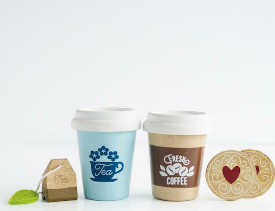 Le Toy Van Coffee and Tea on the Go από Ξύλο