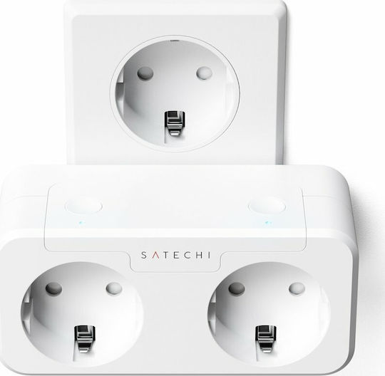 Satechi Smart Ταφ 2 Θέσεων με Διακόπτη