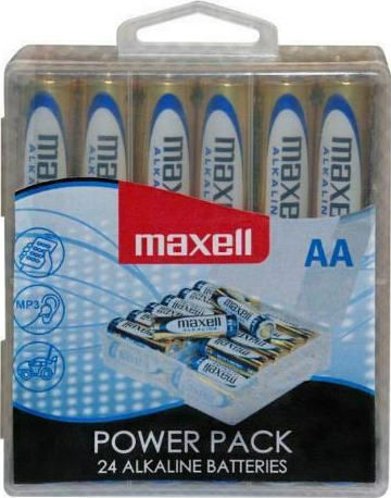Maxell Αλκαλικές Μπαταρίες AAA 1.5V 24τμχ