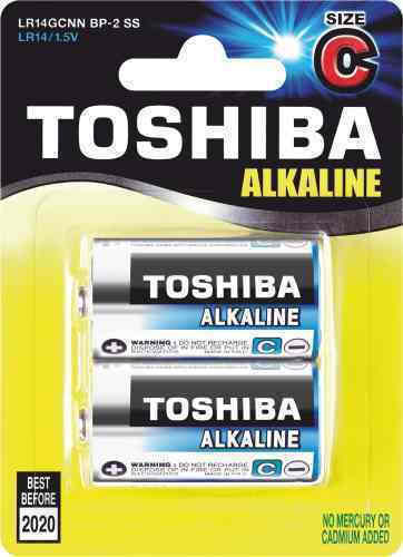 Toshiba Bp-2 Αλκαλικές Μπαταρίες C 1.5V 2τμχ