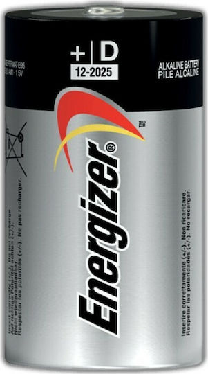 Energizer Max Алкални Батерии D 1.5V 2бр