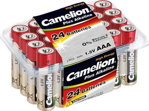Camelion Plus Baterii Alcaline AAA 1.5V 24buc