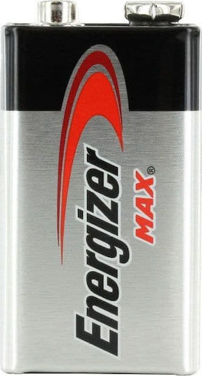 Energizer Max Αλκαλική Μπαταρία 9V 1τμχ