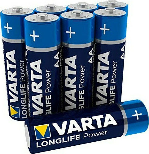 Varta LongLife Power Αλκαλικές Μπαταρίες AA 1.5V 8τμχ