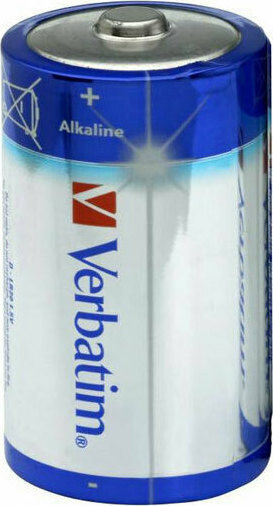 Verbatim Premium Alkaline Μπαταρίες D 1.5V 2τμχ