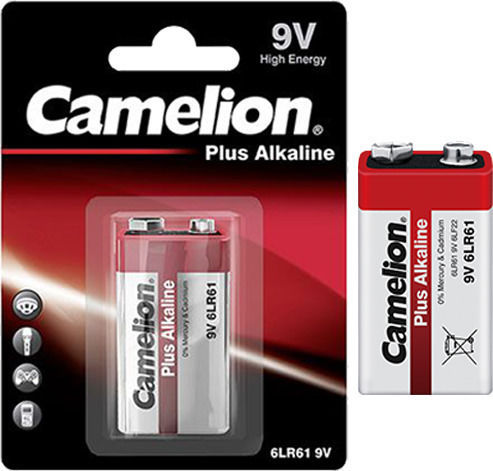 Camelion Plus Алкална Батерия 9V 1бр