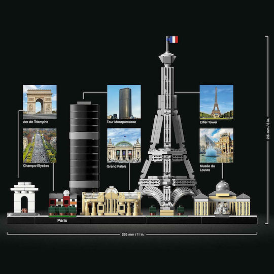 LEGO Architecture Paris for Ages 12+