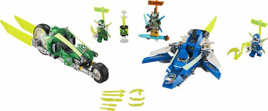 LEGO Racers Jay & Lloyd's Velocity Racers Pentru Vârsta 7+