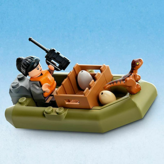 LEGO Jurassic World Baryonyx Dinosaur Boat Escape For Age 8+
