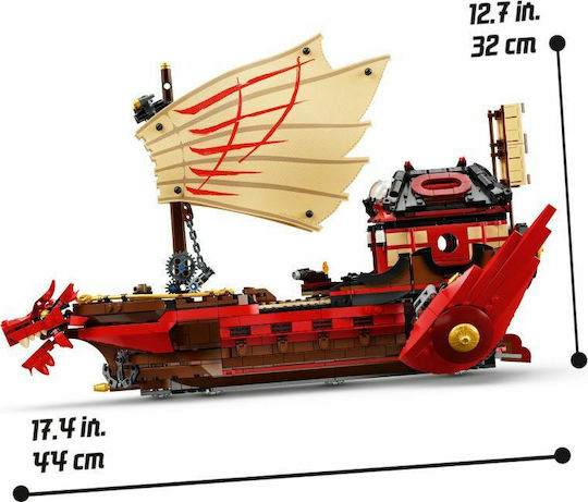 LEGO Ninjago Destiny's Bounty За Възраст 9+