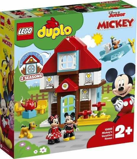 LEGO Duplo Mickey's Vacation House για 2+ Ετών