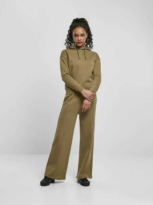 Дамски Суитшърт Худи Tini Olive