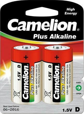 Camelion Plus Alkaline Batterien D 1.5V 2Stück
