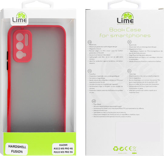Lime Hardshell Camera Guard Задна корица Пластмаса / Силикон Galaxy A14 / A14 5G (Poco M3 Pro)
