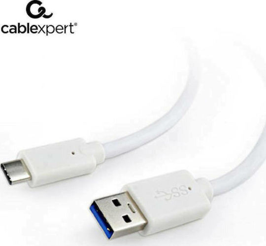 Cablexpert USB 3.0 Cable USB-C Male - USB-A 36W White 1m