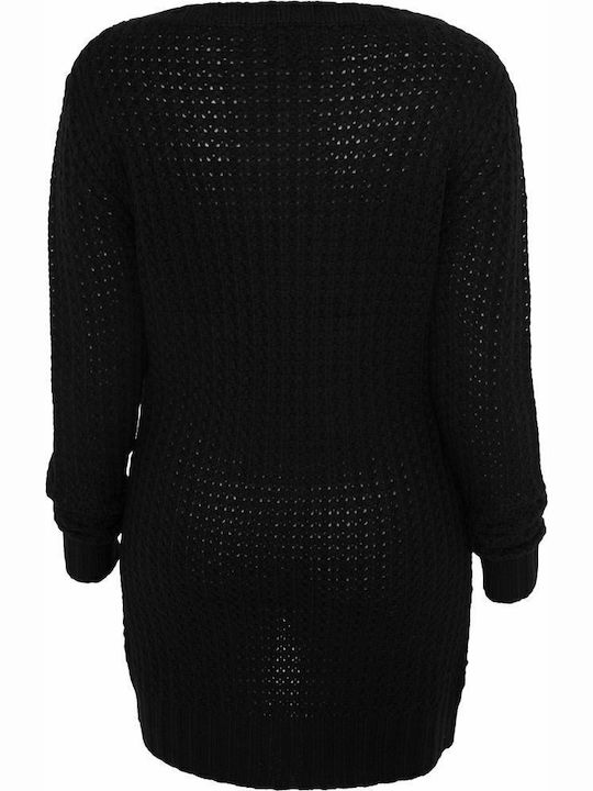 TB739 Women's Long Sleeve Sweater Black