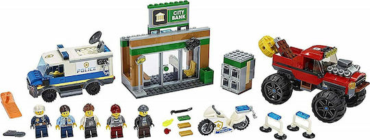 LEGO City Police Monster Truck Heist Pentru 5+ Ani 362 Bucăți