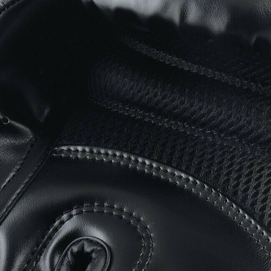adidas Hybrid 80 Kids Boxing Gloves made of Synthetic Leather for Match Black/Black