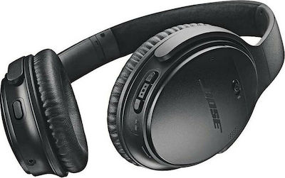 Bose QuietComfort 35 II Ασύρματα/Ενσύρματα Over Ear Ακουστικά με 20 ώρες Λειτουργίας Μαύρα