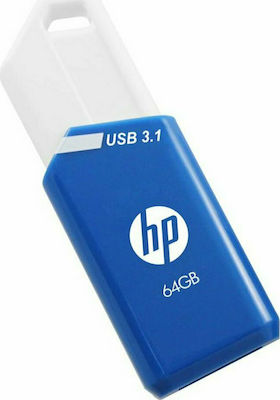 PNY HP x755w 64GB USB 3.1 Stick Blau