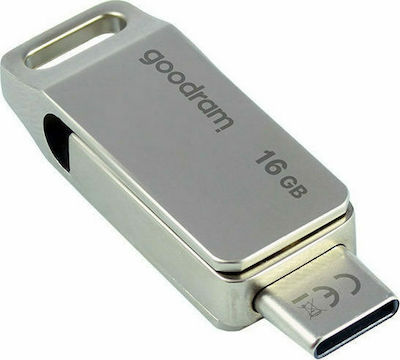 GoodRAM ODA3 16GB USB 3.2 Stick Silver