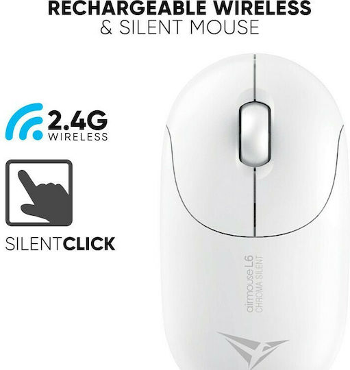 Alcatroz Airmouse L6 Wireless Mouse White