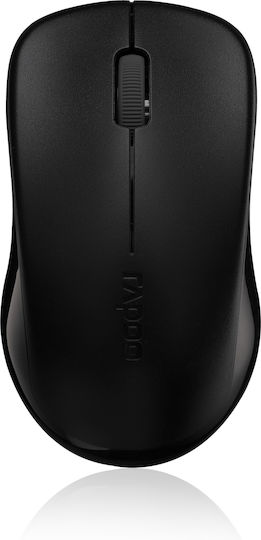 Rapoo Wireless Optical Mouse 1620 Ασύρματο Ποντίκι Μαύρο