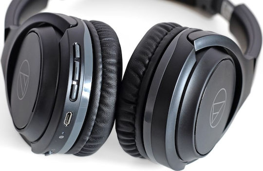 Audio Technica ATH-S200BT Bluetooth Wireless On Ear Headphones with 40 hours of Operation Black