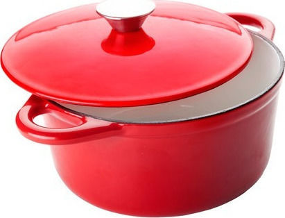 Ibili Tiefer Topf aus Gusseisen 3.9Es / 24cm