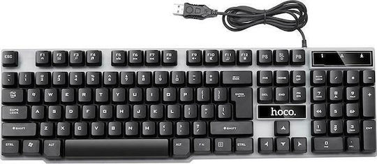 Hoco GM11 Terrific Glowing Set Gaming Tastatur mit RGB-Beleuchtung & Maus (Englisch US)